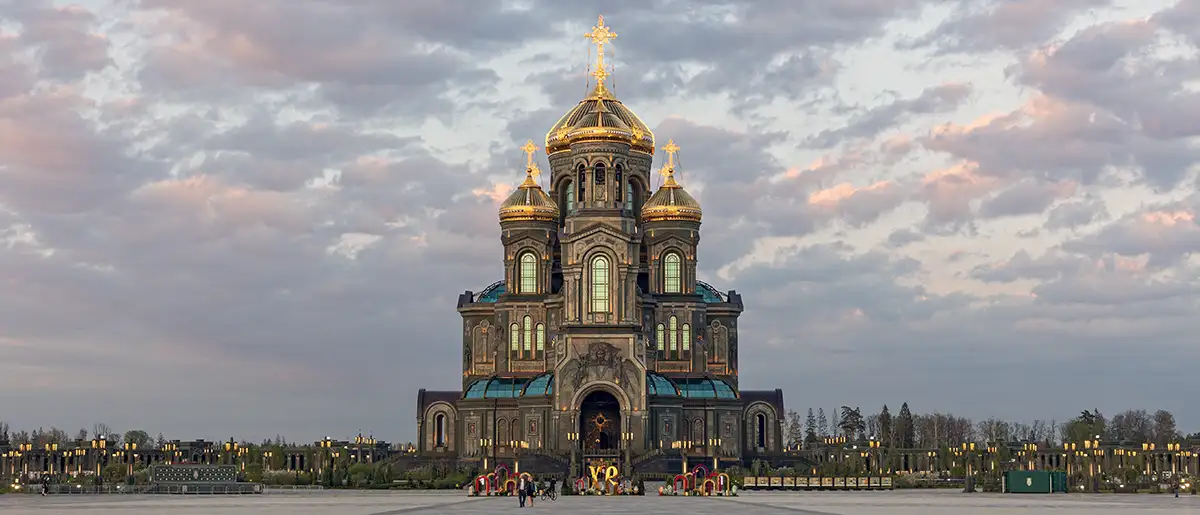 Hauptkathedrale der Streitkräfte der Russländischen Föderation in Kubinka Hauptkathedrale der Streitkräfte der Russländischen Föderation in Kubinka