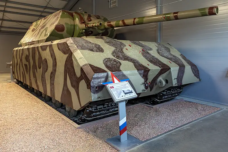 Panzerkampfwagen VIII „Maus“ im Panzermuseum Kubinka