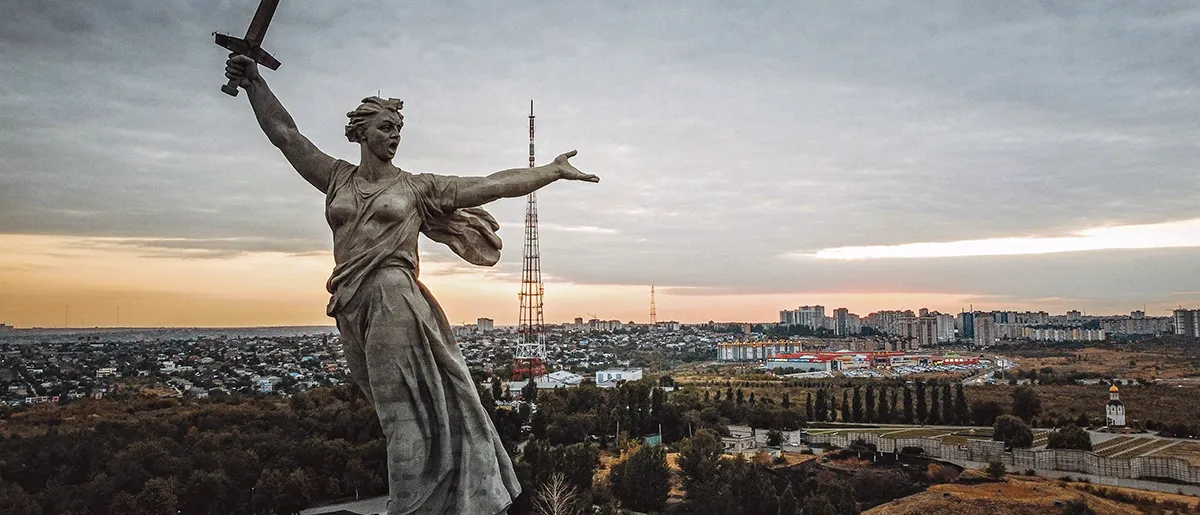 Statue der Mutter Heimat in Wolgograd
