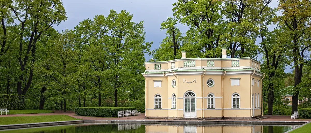 Oberes Badehaus in Tsarskoe Selo