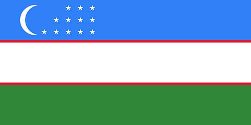 Flagge Usbekistans
