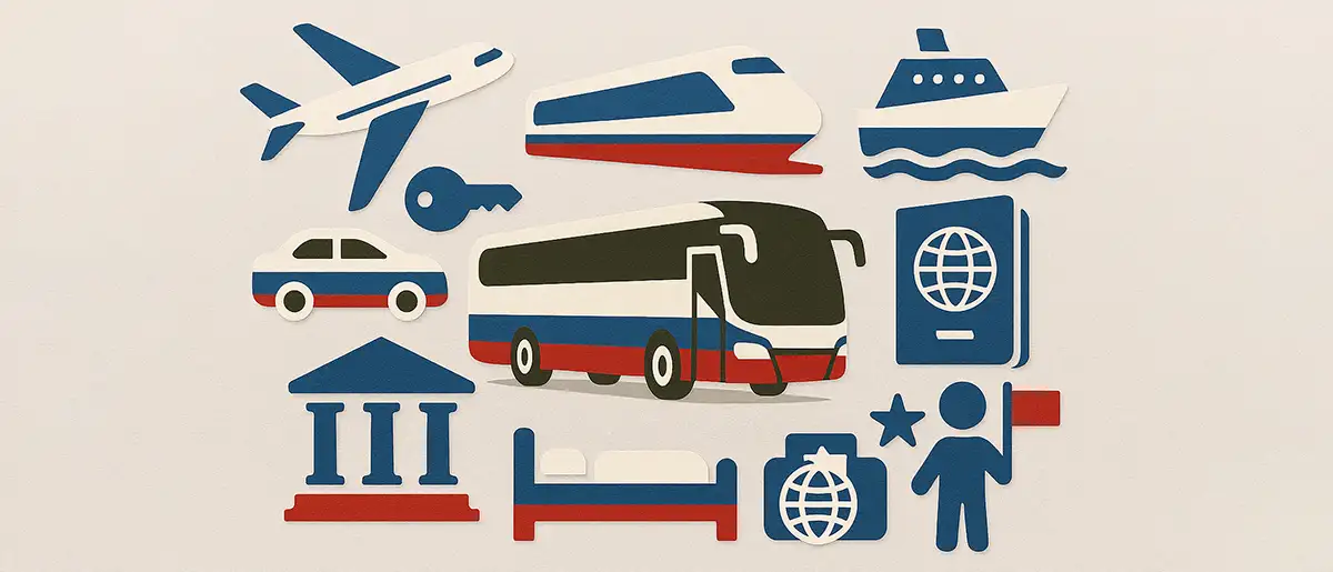 Touristische Leistungen von Russland.Tours